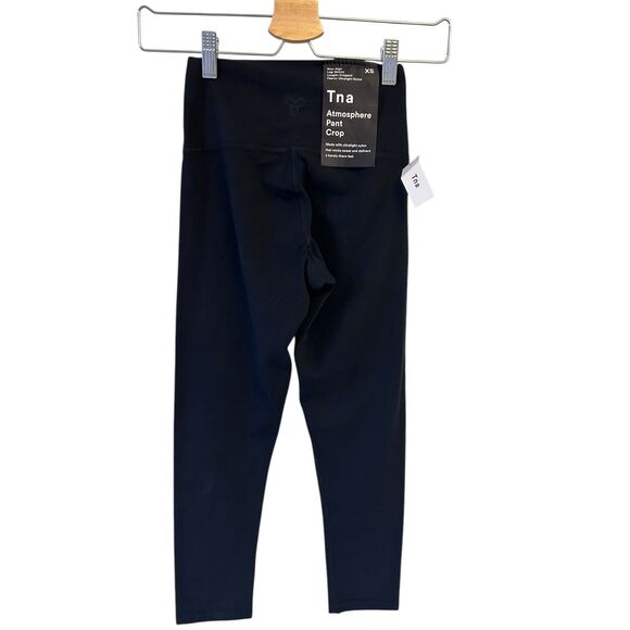 Aritzia Tna Atmosphere Cropped Black pant/leggings XS NWT Sold out - Picture 8 of 13